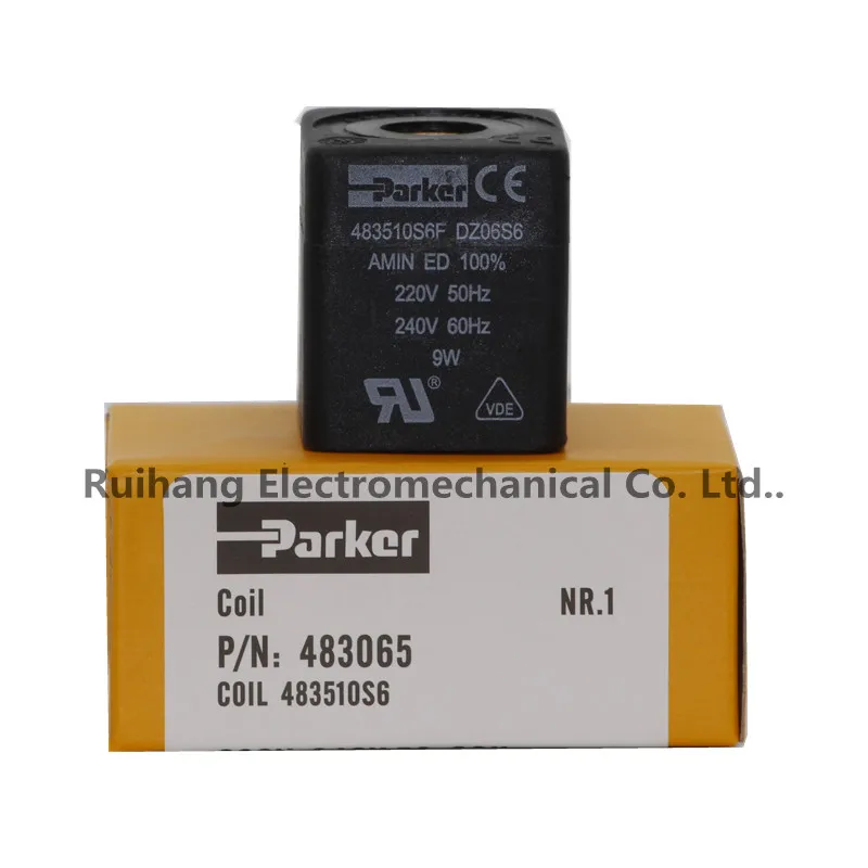 Паркер катушка 4835106 DZ06S6 AMIN ED100% 220V 50HZ 240V 60HZ 9W