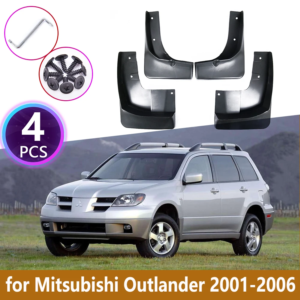 Передние Брызговики для Mitsubishi Outlander 2001 2002 2003 2004 2005 2006 | Автомобили и мотоциклы