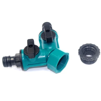 

360 Degree Water Sprinkler 3-Arm Rotating Garden Lawn Quick Connectors