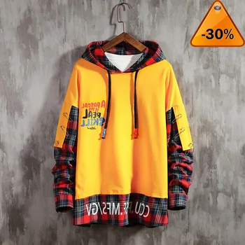 

Hip Hop Pullover Jackets Men Autumn Hoodie Male Special Desgin Casual Windbreaker Sweatshirt Streetwear