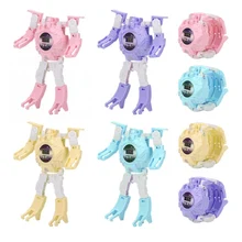 Робот трансформация наручные часы игрушка деформированные часы электронные наручные часы для детей спортивные Мультяшные часы подарок