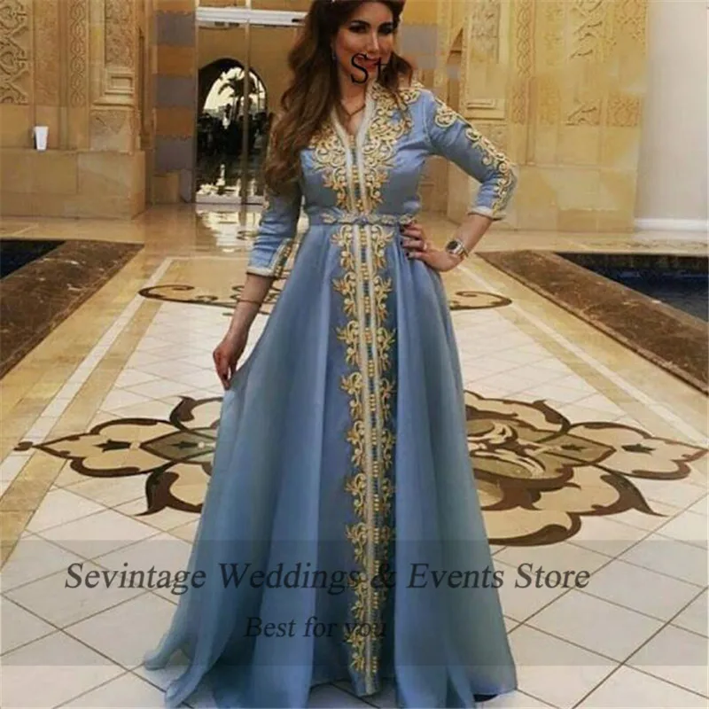 kaftan evening dress