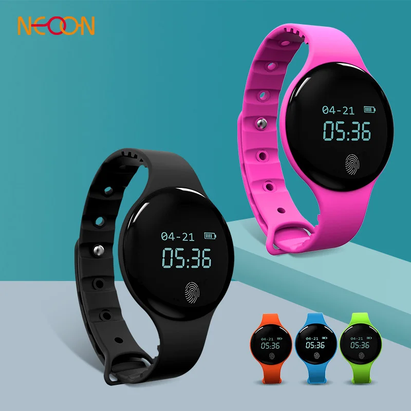 

Fashion men women Casual smart Bracelet 2019 simple couples watch care for health sleep monitoring waterproof exercise meter