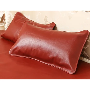 

Natural Buffalo Hide Skin Case Pillow 100% Guaranteed Luxury Real Buffalo Hide Pillow Case Matting