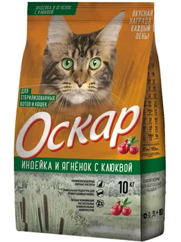 

OSCAR OSCAR for adult neutered cats and neutered cats with turkey, lamb and cranberries