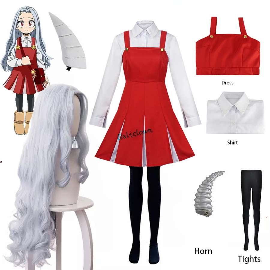 My Hero Academia Eri Dress Set Cosplay Costume With Stockings And Bag ...