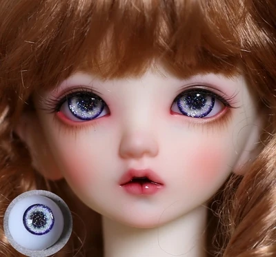 BJD кукольный глаз 12mm14mm16mm18mm глаза для кукол BJD куклы игрушки sd глазное яблоко - Цвет: 6