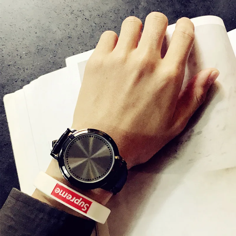 

Fashion Creative Couple SportWatch Touch Screen Led Men Women Clock Cool Electronic Casual Digital Fitness Waterproof Autoclock