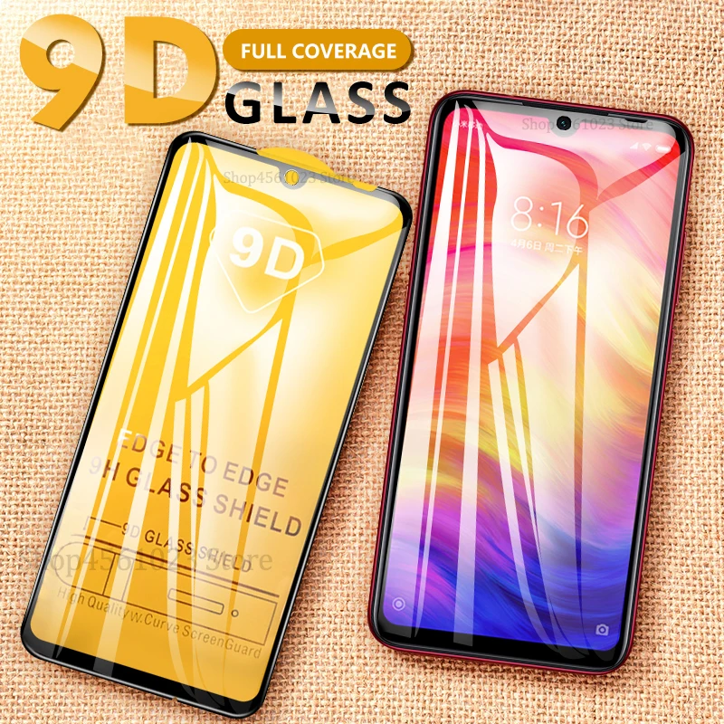 9D Защита экрана для Xiaomi Redmi K20 Note 7 6 Pro закаленное стекло Mi9 Mi8 Mi 9 SE 8 Lite 9T cc9 e a3 lite