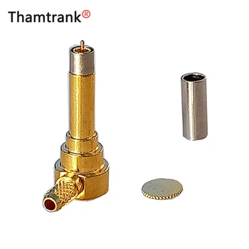 

10pcs/lot MS156 Male Plug Right Angle Soldering RF Coaxial Connector for 3G USM Modem for Coax Cable RG316 RG178