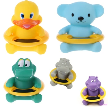 

Infant Baby Bath Tub Water Temperature Tester Toy Animal Shape Thermometer