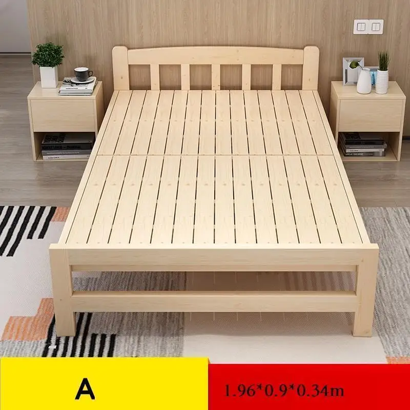 Коробка темпат Tidur Tingkat Bett Одноместный домашний каркас современный Mueble De Dormitorio мебель для спальни Cama Современная складная кровать - Цвет: Number 4