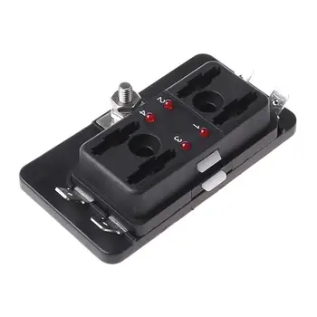 

4 Way Auto Car Power Distribution Blade Fuse Holder Box Block Panel Circuit Auto