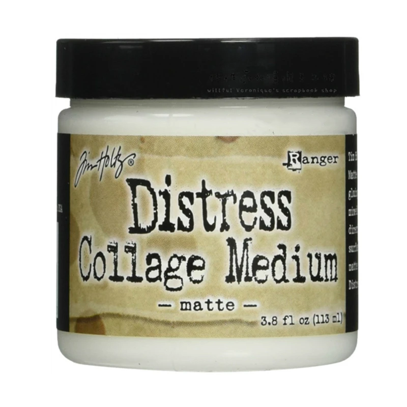 MultiMediumMatteCollagePasteGlueProtectiveFilmLayerforDiy