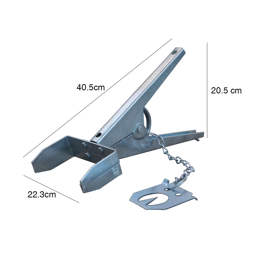 Коготь Многофункциональный Контроль Eliminator Scissor Тип мощный оцинкованный крот ловушка простая настройка многоразовая ловля случайный цвет