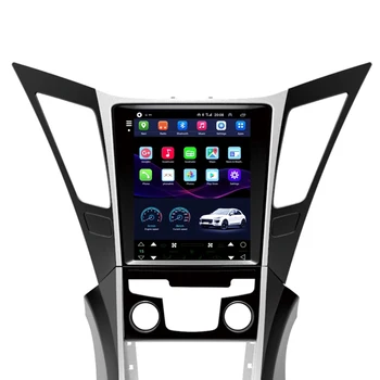 

9.7" Tesla style Screen android 8.1 GPS car radio for Hyundai Sonata 8 car Navigation bluetooth 4g lte wireless Network 2013