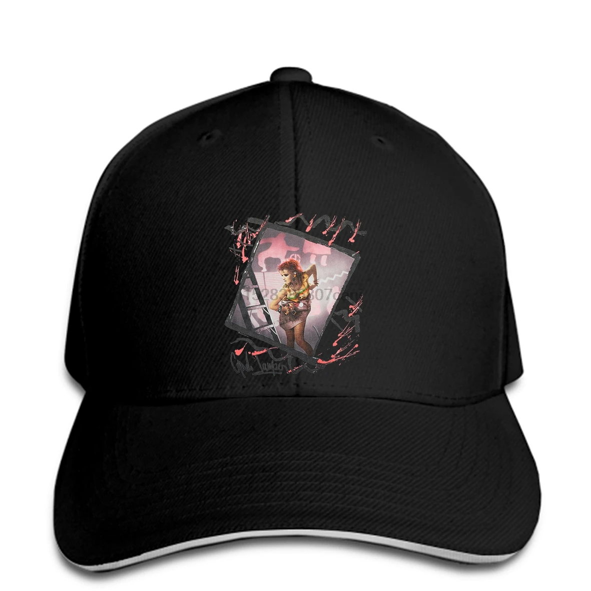 Бейсболка Горячая Редкие Cyndi Lauper VTG 1984 FunTour snapback Репринт