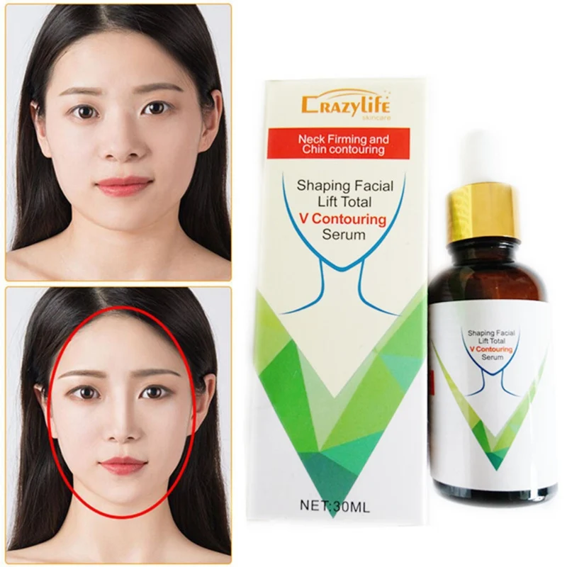 

30ml Natural ingredients Face Massage Oil Firming Skin Burning Fat Lifting Face Shaping V-Face Facial Beauty Oil Face skin care