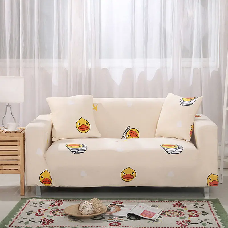 

Elastic printing sofa cover multicolor living room sofa chair home decoration 1/2/3/4 seat pet stretch polyester sofa cover