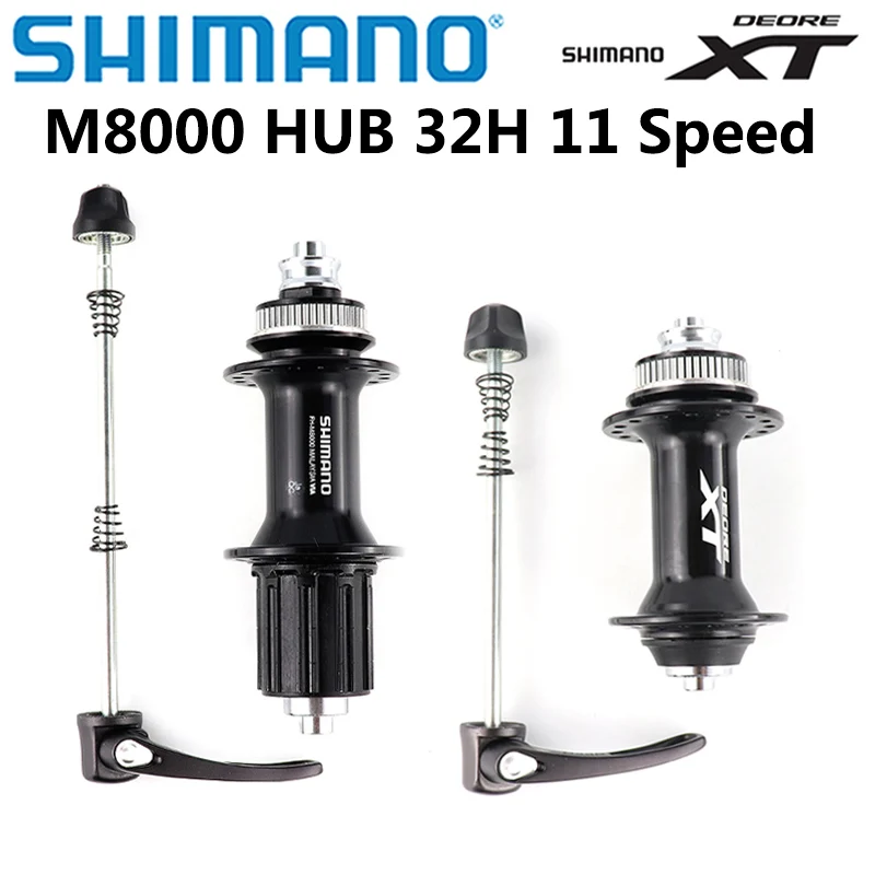 Shimano Deore Xt M8000 Front Rear Hub 