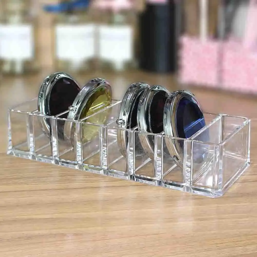 

Acrylic Lipstick Display Stand Shelf Rack Makeup Organizer Boxes Cosmetics