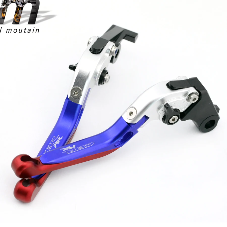 Тормозной рычаг сцепления для HONDA CBR600RR 2007-/CBR1000RR 2008- CBR RR Мотоцикл Регулируемый складной выдвижной логотип HRC