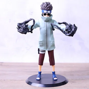 

Anime Naruto Shippuden Aburame Shino PVC Figure Model Toy Collection Doll