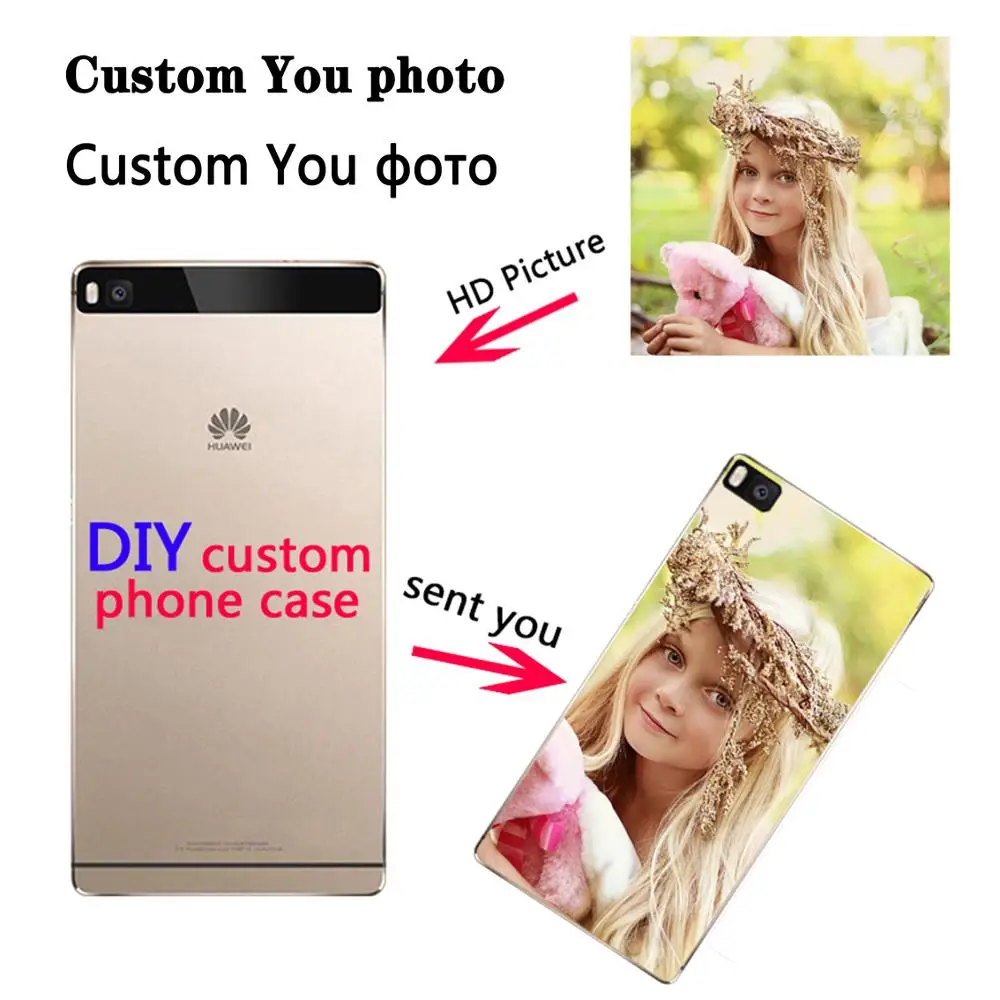 DREAMFOX индивидуальный DIY Мягкий ТПУ силиконовый чехол для huawei P Smart P8 P9 P10 P20 P30 Lite Pro 2017
