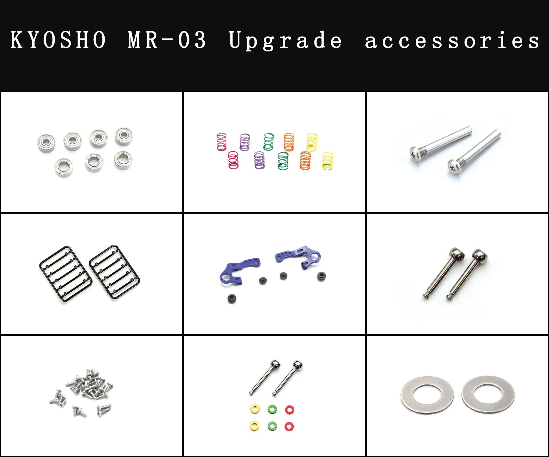 KYOSHO MINI-Z mosquito car MR-03 upgrade parts metal parts body part MZW***