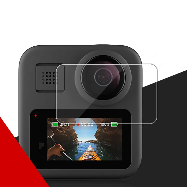 3 pcs Tempered Glass Protector Cover Case For GoPro Go pro MAX Session LCD Screen Protection Film | Электроника