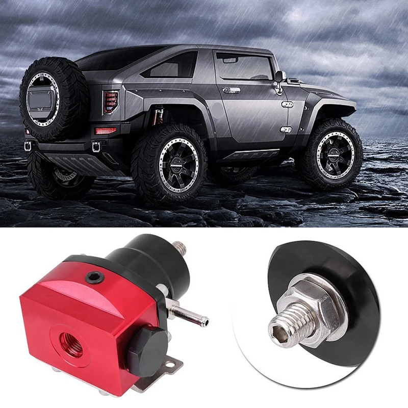 Универсальный Регулируемый регулятор давления топлива масла 160Psi манометр An6 фитинг