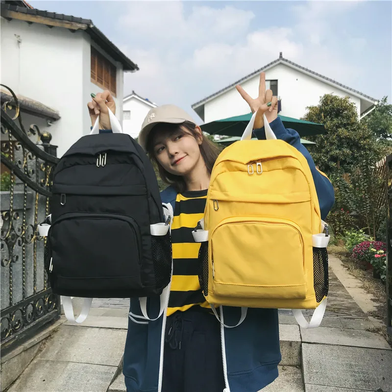 

Backpack Satchel Travel-Bag School Rucksack Multi-Function College-Shoulder Female Women