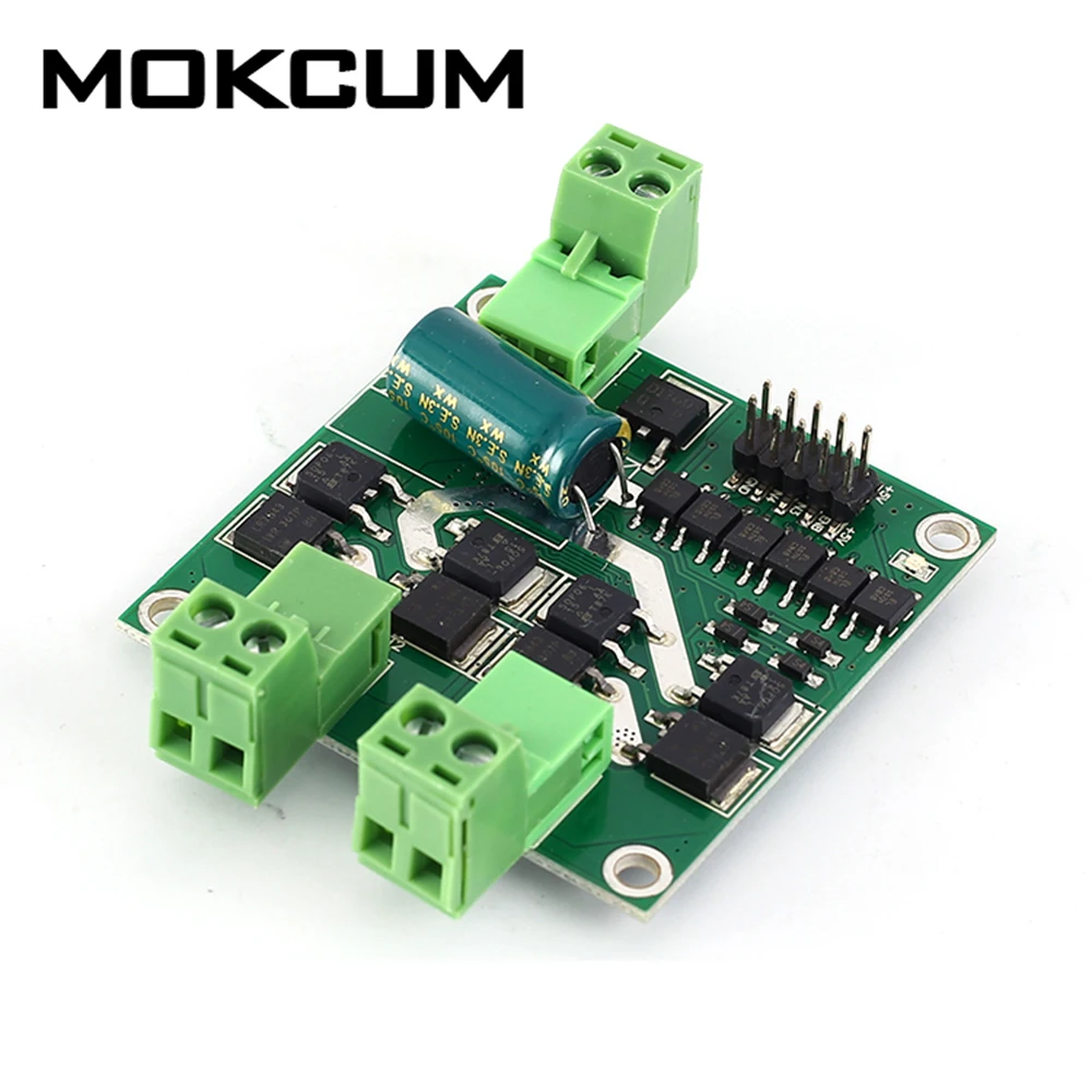 

DC 12V 24V 7A 160W 2CH Dua DC Motor Driver Module L298 High Power Forward Reverse Controller
