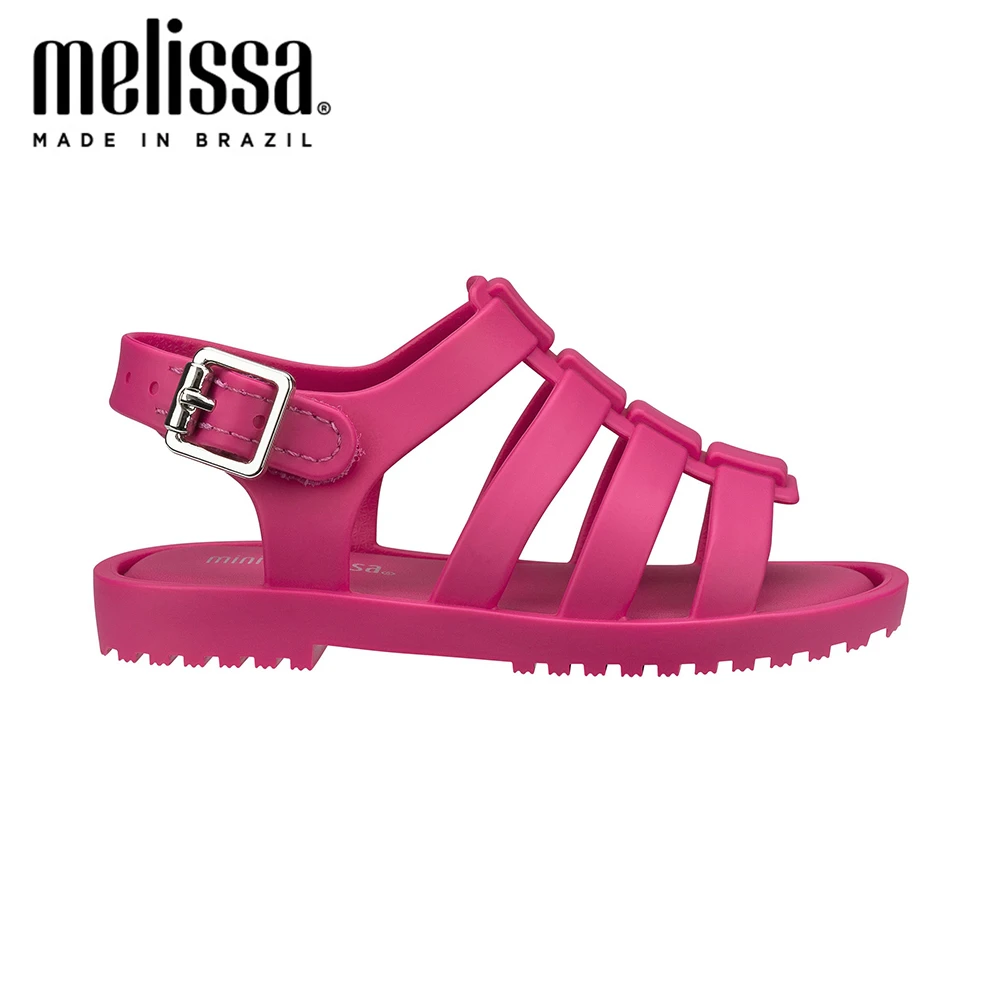 Классические римские сандалии желе Mini Melissa для мальчиков и девочек новинка 2020