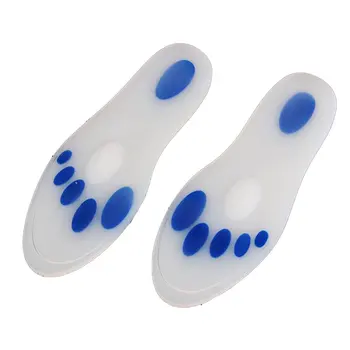 

Soft Pure Silica Bone Spur Pad Achilles Tendon Fascia Pad Heel Pain Anti-fatigue Foot Treatment Insole Full Pad