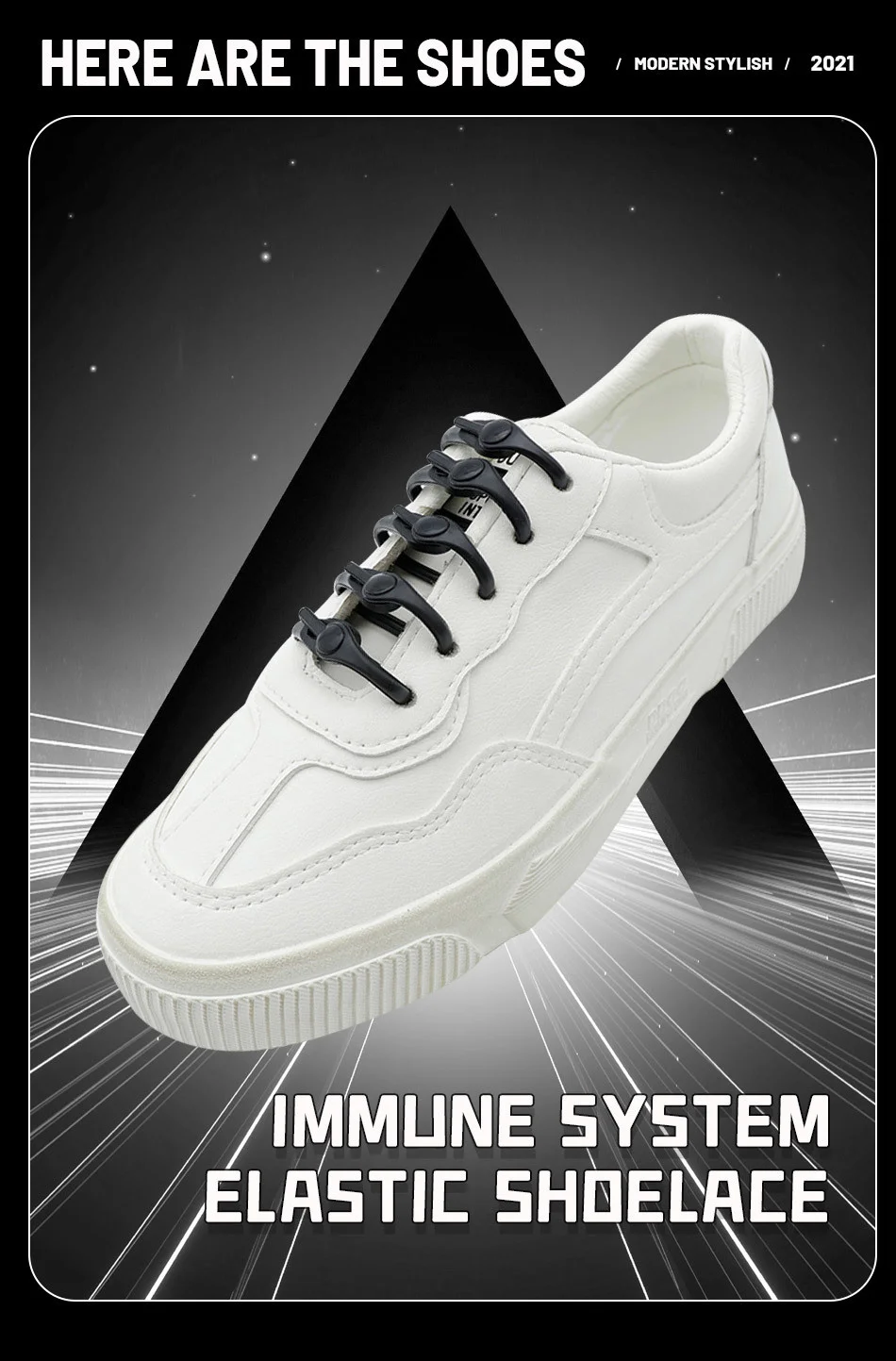 Weiou mocasines de silicona para perezosos, cintas únicas, fáciles de atar, unids/lote, en la venta, Cordones de - AliExpress