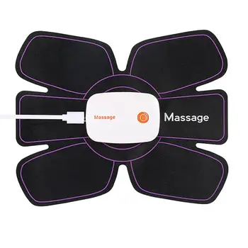 

ROSENICEMuscle Exercise Trainer Muscle Trainer Body Muscle Stimulator Utility Portable Practical Intelligent Durable Abdominal