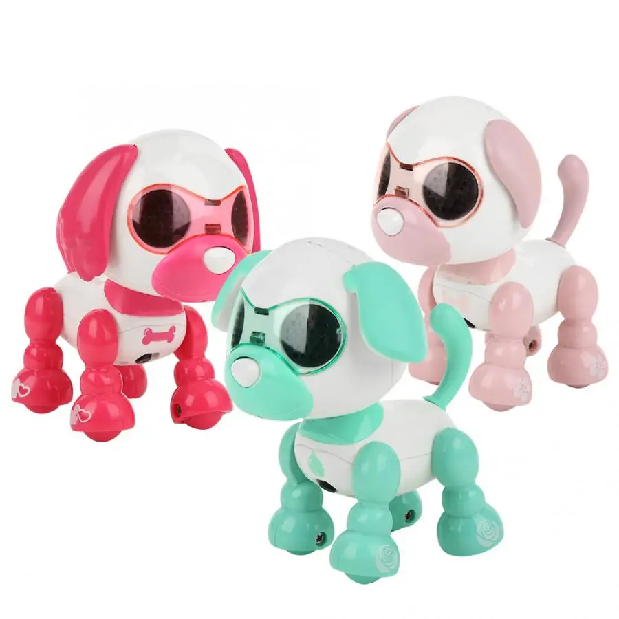 RC Animal Electronic Touch Sensoring Dog Toy Children Education Kid Gift Robotic Pet Walking LED Eyes Sound Puppy | Игрушки и хобби