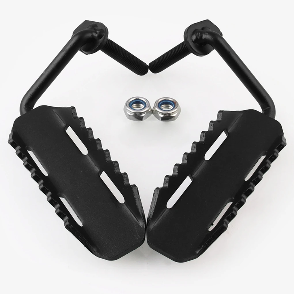 

1 Pair Replacement for Jeep Wrangler 2007-2017 Black Metal Car Exterior Side Door Foot Pegs Rest Pedals Plate