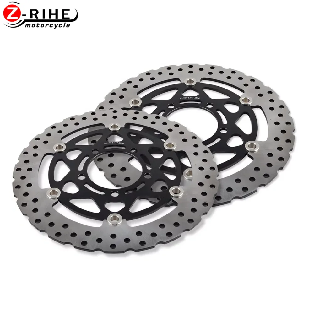 

Front Floating Brake Disc Rotor Motorcycle Rotors For KAWASAKI ZX6R NINJA 600 ZX6RR 636 ER6F 650 ER6N YERSYS 1000 Z750 ABS Z750R