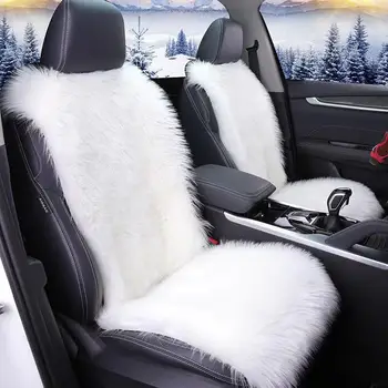 

car seat cover sheepskin artificial wool fur Sheepskin seat covers universal for suzuki jimny vcds solaris hyundai