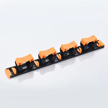 

5 Position Traceless Sucker Hook Mop Holder Wall Mounted Mop Organizer Holder Kitchen Organizerbrush Broom Mops Hanger