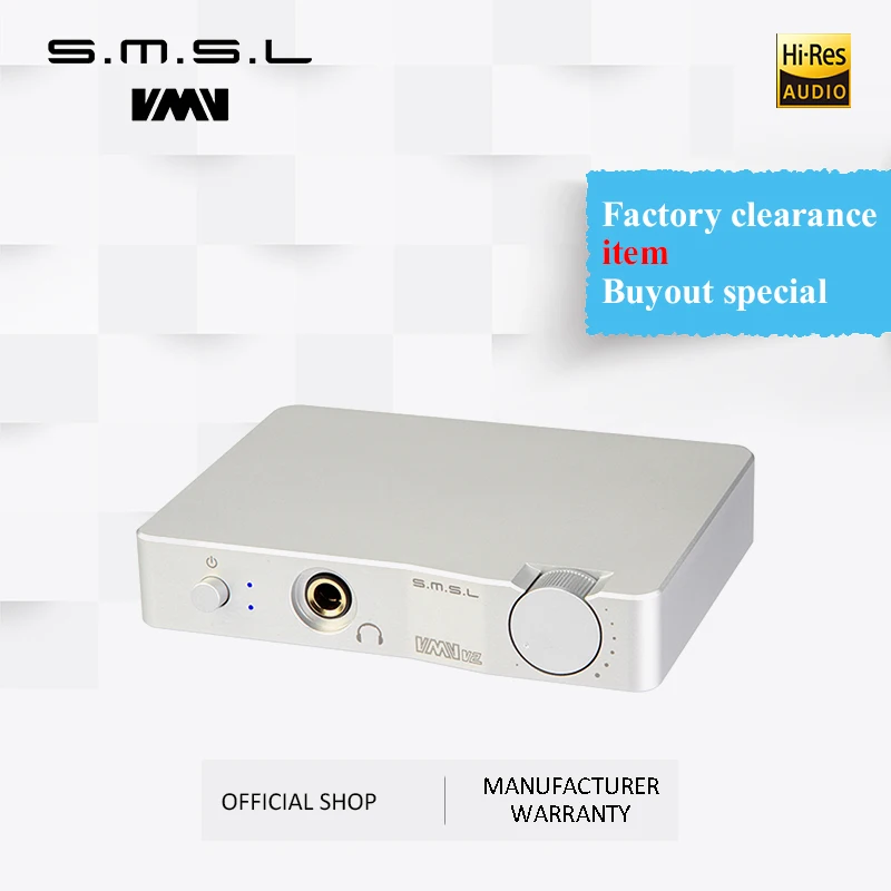 SMSL VMV V2 hi fi аудио USB DAC 32 бит/384 кгц декодер CM6631A ES9023 с усилителем для наушников вход
