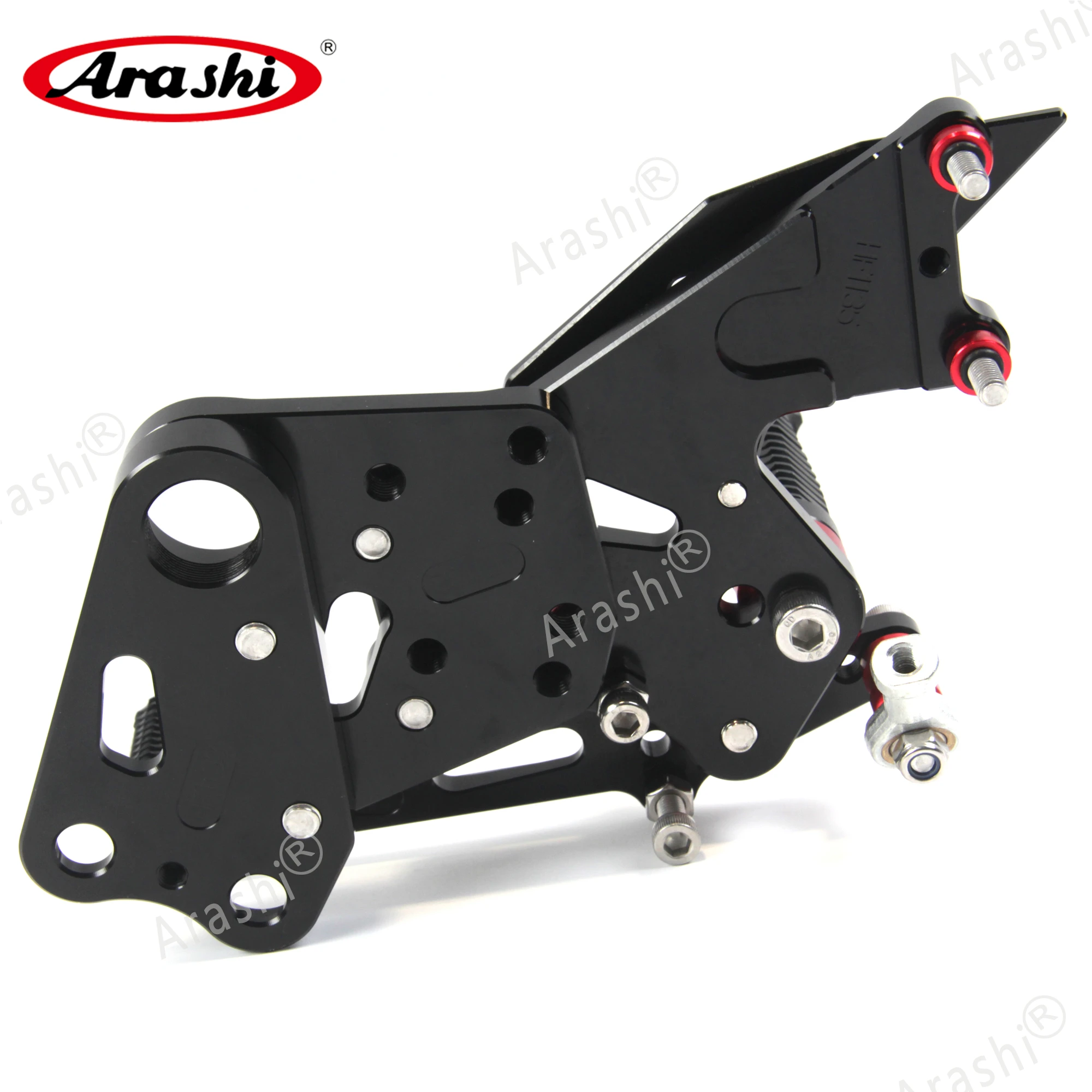 Arashi для KTM DUKE-390 Регулируемая Rider Rearset подножка CNC Алюминиевые Подножки DUKE 390 RC390 аксессуары для мотоциклов
