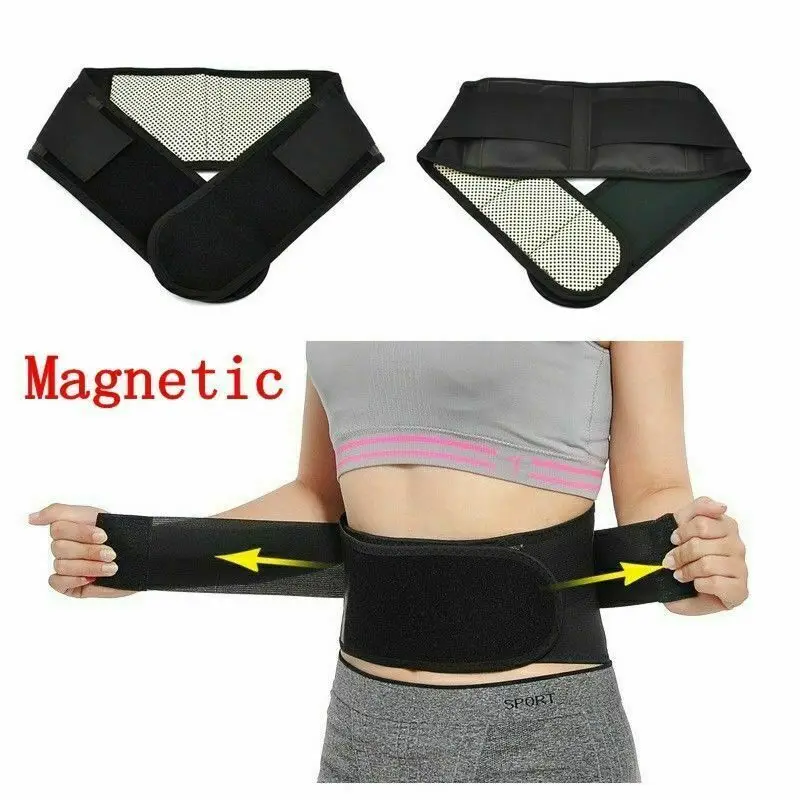 Самонагревающийся магнитный терапевтический пояс осанка корректирующий магнитный пояс сзади наплечный ремень для мужчин и женщин