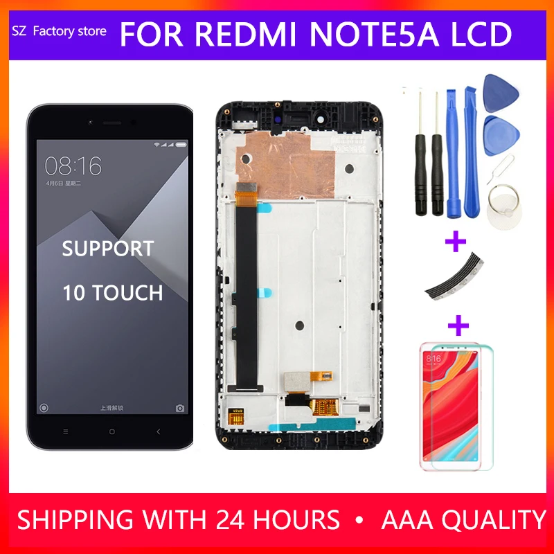 

Screen Replacement For Xiaomi Redmi Note 5A Prime LCD Display & Touch Screen Digitizer Assembly Set For Redmi Note5A Y1/ Y1 Lite