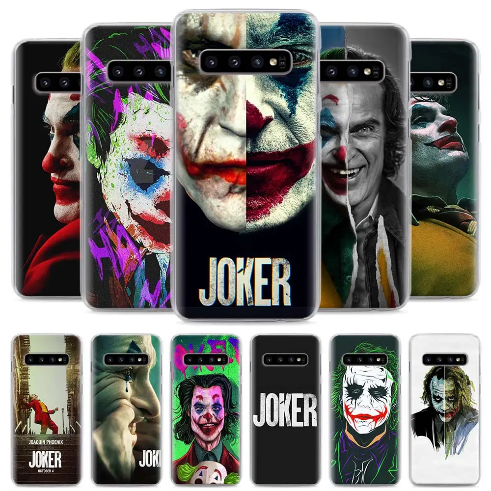 Joker Joaquin Phoenix movie чехол для телефона samsung Galaxy S10 S10e S8 S9 Plus Note 10 Plus 9 8 S6 S7 Edge Твердый Чехол