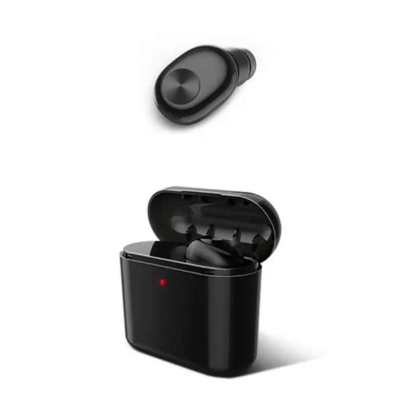 Новые невидимые беспроводные Bluetooth наушники мини Bluetooth гарнитура Беспроводная для телефона с 700 mAh зарядная коробка портативная