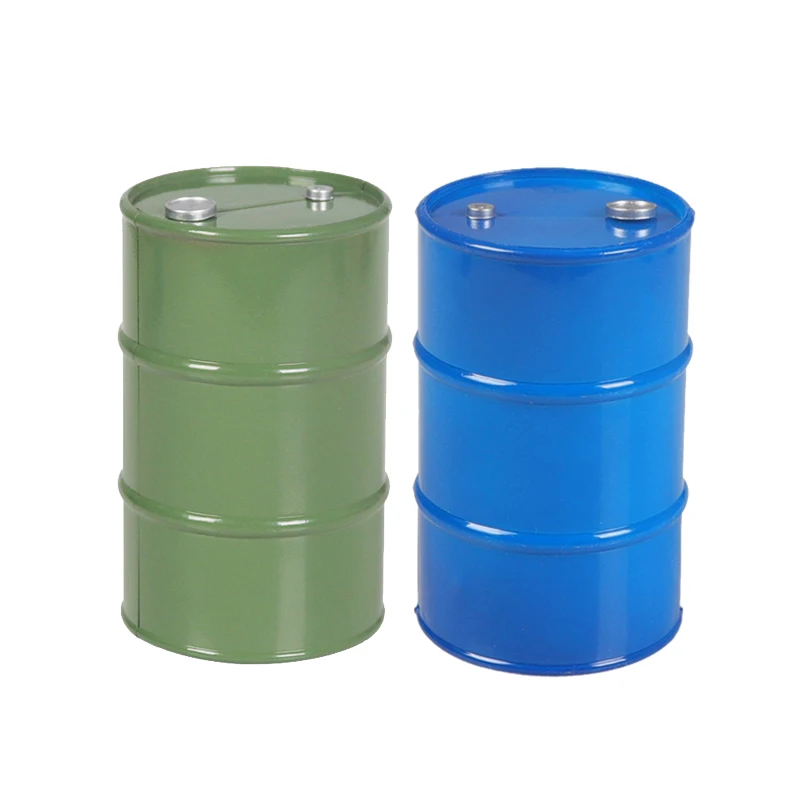 metal oil drum for 1/10 rc tracked axle scx10 90047 tamiya cc01