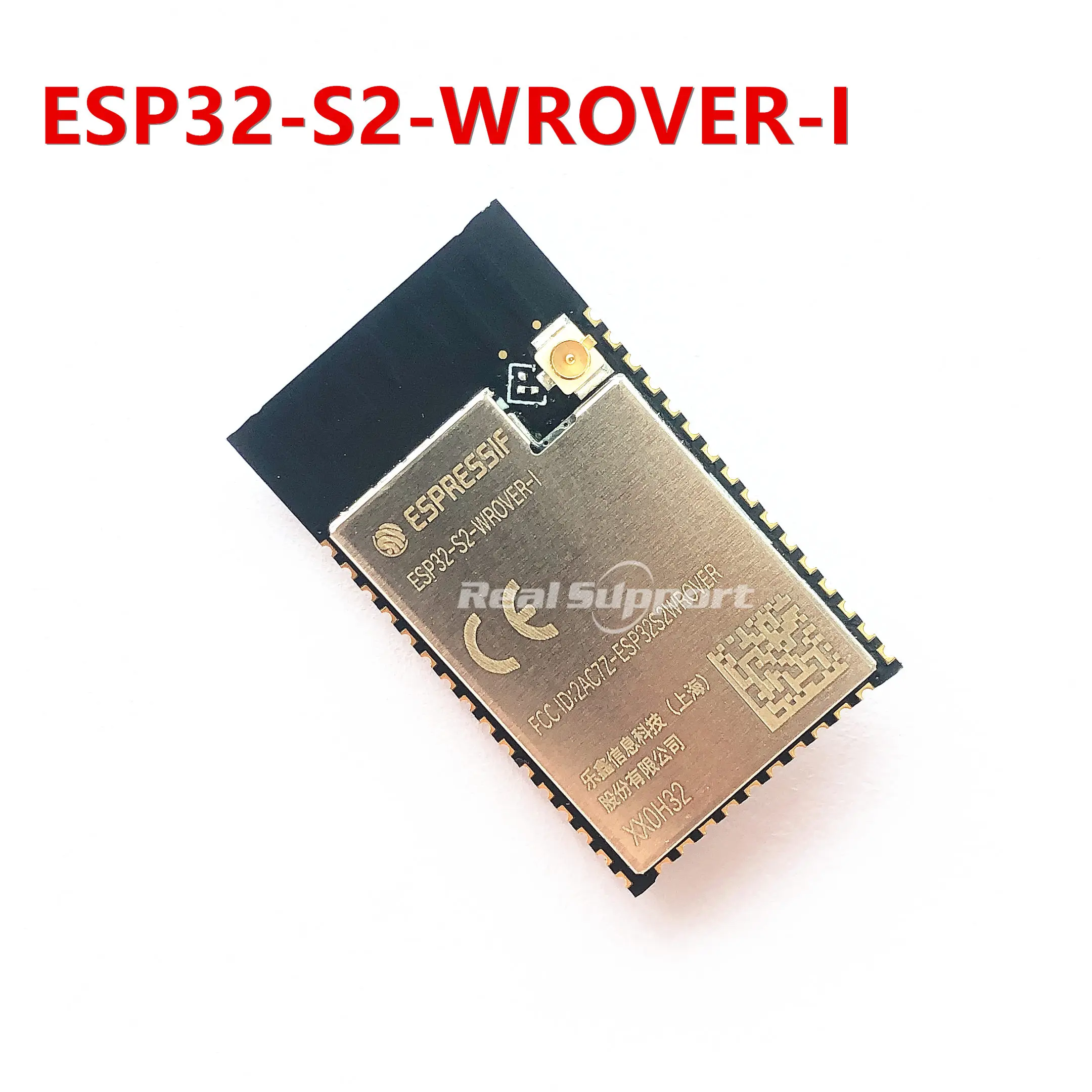 US $230.00 100 PCS ESP32S2 WROVERI SMD module ESP32S2 33V 2MB PSRAM 4MB SPI flash IPEX antenna connector